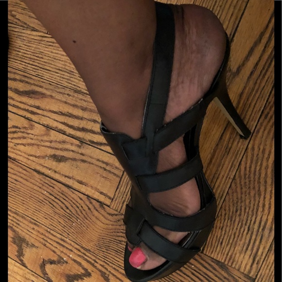 Guess by Marciano Ankle Gladiator BLk sandals SZ 9 - Picture 4 of 6